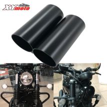 Motorcycle COVER FOR UPPER FORK LEG FOR Triumph Bonneville Bobber Blackfront shock absorber refitting decorative cover