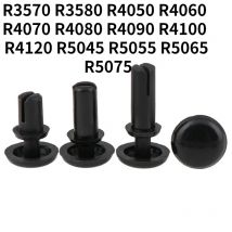 10-100pcs R3570 -R5075 Black Nylon Push-type Rivets  Plastic Letter Rivets Black Nylon R Type Rivets for PC Board Plastic Rivets