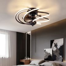 Schlafzimmer decor führte unsichtbare decke fan licht lampe esszimmer decke fans mit lichter fernbedienung lampen für wohnzimmer