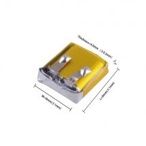 400909 400910 501010 501012 batteria ai polimeri di litio per i7s/i8/i9/i12TWS cuffie senza fili per auricolari Bluetooth tws-12