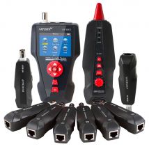 NOYAFA NF-8601W Tester per cavi di rete TDR Test di lunghezza Tracker di linea multiuso con Tracker di rete Remot Line da 8 pezzi