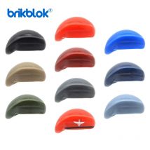 10 Brick Berets of Army Blocks Military Cap Hat Helmet MOC Figures Building Toys for Children Construction Kids