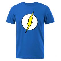 La maglietta The BIG BANG The Lightning T-shirt con stampa per uomo Abbigliamento oversize in cotone