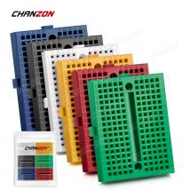 6 pcs Mini-Steck brett mit 170 Binde punkten SYB-170 löt freien Prototyp-Kit PCB-Brot brett für DIY Arduino Himbeer Pi Proto