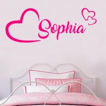 Personalisierte name Wand Aufkleber Art Vinyl Aufkleber Dekor Hause Schlafzimmer Dekoration Kinder Zimmer Kindergarten Angepasst Wandbild Decals Y231