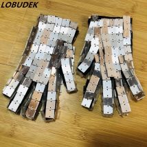 Silber Spiegel Handschuhe Männer Frauen Bühne Performance Zubehör Tänzer Gogo Party Show Kostüm