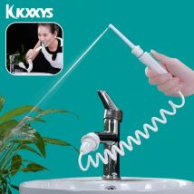 Wasser Dental Flosser Wasserhahn Munddusche Wasser Jet Zahnseide Dental Irrigator Oral Bewässerung Zähne Bleaching Zahnbürste Reinigung