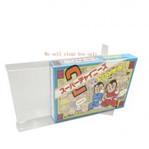 Clear transparent box for FC Game Storage Protection Box Japanese Edition Genuine Game Card Display Collection Box