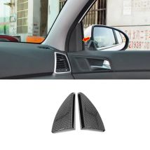 Per Hyundai Tucson 2015-2020 Accessori ABS In fibra di Carbonio Interni Auto A-piro Altoparlante corno anello di Copertura Trim Car Styling 2 pz