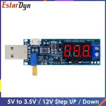 Przetwornica USB Step UP/Down Moduł zasilacza DC-DC 5V do 3.3V / 12V Regulowany wyjściowy DC 1.2V-24V