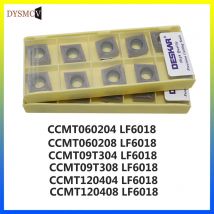 DESKAR 100% Original CCMT060204 CCMT09T304 CCMT120404 CCMT120408 LF6018 Herramientas de torneado Insertos de mecanizado para torno para acero inoxidable