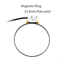 Magnetische Band Ring 2mm Pole Pitch 2 + 2mm Magnet Sensor TTL RS422 Signal 1um 0,001mm Encoder