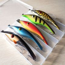 5 Teile/los Neue Zalt Pike 140mm 42g Undberg Stalker Musky Muskie Pike Bass Köder Köder Wobbler 3D Augen schwimm Kurbel Ruck Troll