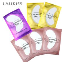 Angepasst Logo 500pairs Eye Patch für Gebäude Hydro gel Unter Auge Pad Für Wimpern Verlängerung