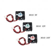 3D Pinter Teile 3010 Lüfter 30MM 30x30x10MM 12V 5V 24V 2Pin DC Kühler Kleiner Lüfter DIY Reprap für J-Kopf Hotend
