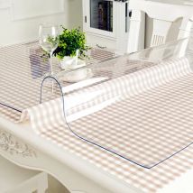 PVC Tischdecke Transparent tischdecke Dining mit küche Wasserdichte Öldicht tischdecke glas für rechteckigen tisch 1,0mm