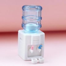 Mini Wasser Dispenser 1/12 Puppenhaus Miniatur Leben Spielen Szene Modell Simulation Puppe Haus Dekorative Zubehör Kinder Spielzeug