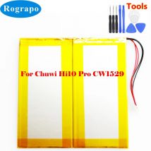 New 3.7V 11000mAh Li-Polymer Battery For Chuwi Hi10 Pro CW1529 10.1" Tablet inner 30125130 Accumulator+Tools(Check your battery)