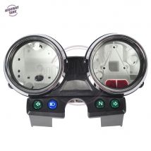 1 Set Chrom Motorrad Tachometer Tach Gauge Abdeckung Moto Geschwindigkeit Gauge Shell fall für