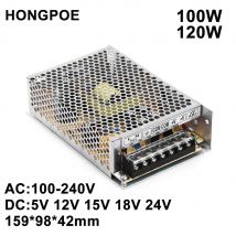 5 V 12 V 24 V Schalter LED Netzteil Transformator für 3528 5050 AC-DC 100-240 V 5V20A 12V8,3 A 12V10A 24V4A 24V5A 100 W 120 W SPMS