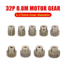 PYFORE 32P M0.8 3,175mm 12T 13T 14T 15T 16T 17T 18T 19T 20T Aluminiumlegierung Metall-Zahnrad für 1/10 RC Modellauto