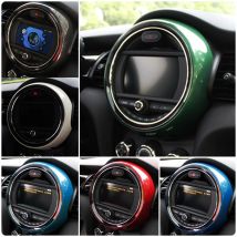 Auto Innen Änderung Zentrale Steuerung Display Dekorative Rahmen Für MINI ONE COOPER S F55 F56 F57