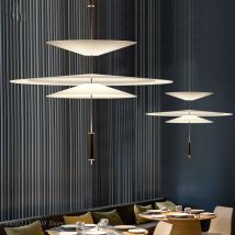 Flamingo Led Anhänger Licht Art Deco Spanien Für Esszimmer Nordic Moderne Glanz Acryl Auszusetzen Lampe Innen Leuchten