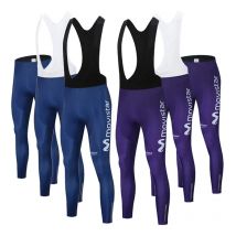Movistar Frühling Herbst Team Radfahren Trägerhose MTB Fahrrad Männer Outdoor Radfahren Hose 19D Gel Pad Bike Trägerhose Quick Dry Jersey