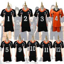 13 arten Anime Haikyuu Cosplay Kostüm Karasuno Gymnasium Volleyball Club Hinata Shyouyou Sportswear Trikots Uniform Set