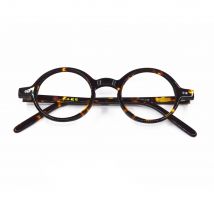 Vintage Small Round Tortoise Full Rim Acetate Reading Glasses +100 +125 +150 +175 +200 +250 +300 +350 +375 +400 +425 +450 +500