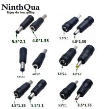 1 Stück 5,5 x 2,1 mm Stecker auf 3,5 x 1,35 4,0 x 1,35 4,0 x 1,7 Buchse DC 5,5 x 2,1 mm Buchse auf Stecker Stromanschluss-Adapter Laptop