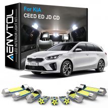 AENVTOL Canbus Interior Lights LED For KIA CEED SW JD GT ED CD 2006 2007 2008 2009 2010 2013-2017 2018 2019 2020 Car Accessories