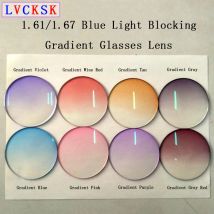 1,61/1,67 Blau Licht Blockieren Myopie Gradienten Objektiv Frauen Männer Fashion High-Definition Optische Verordnung Objektiv Können Nach