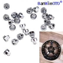 25 stücke/set 6,3mm Universal Kunststoff Auto Rad Nieten Muttern Bolzen Schrauben Nieten Für Rim Lip Dekoration Ersatz auto Rad Nieten