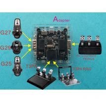 Adapter Converter For Logitech G25/G27/G29 Simracing Game Pedal Gear Shift-er MOD Adapter for Thrustmaster T3PA PRO Pedal