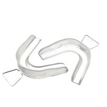 1Pc/2Pcs Transparent Teeth Trays for Teeth Whitening Silicone Dental Tray Mouth Teeth Whitening Trays Mouth Guard Tooth Tool