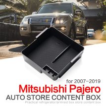 ZUNDUO Auto Armlehne Box Storage Center Console für Mitsubishi PAJERO V93 V97 V98 2007 - 2019 Zubehör Container Auto Styling