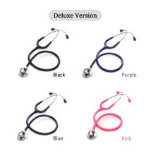 Doctor Deluxe Dual Head Medizinisches Stethoskop Kardiologie Stethoskop Professionelles Arztstethoskop Medizinische Geräte für Krankenschwestern Tierarzt