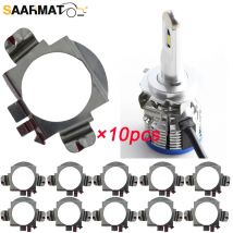 10 stücke Adapter Led H7 Für Volkswagen Basis Auto Halter H7 Für BMW Audi Mercedes-Benz Buick Ford Focus Mit scheinwerfer Metall Ausgezeichnete