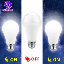 LED Dusk To Dawn Glühbirne 5W 7W 9W 12W E27 ​ Sensor-Außenleuchte, AC 110 V, 220 V, 85–265 V, Tag-Nachtlicht, automatisches EIN/AUS, LED-Smart-Lampe