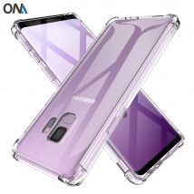 Custodia antiurto per Samsung Galaxy S9 / S9 Plus Custodie per telefoni in silicone trasparente per Samsung Galaxy S9 Plus Edge Cover posteriore
