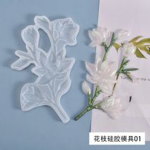 Kristallform Schöne Blume DIY Kreative Handwerk Silikonform Für Harz Tisch Dekoration Gussform Schmuckherstellung