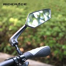 Rowerowe lusterko wsteczne Rowerowe przezroczyste, szerokokątne lusterko wsteczne Regulowana kierownica Lewe prawe lusterko
