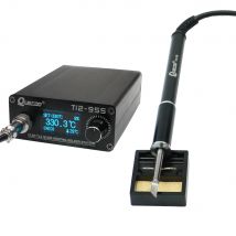 STM32 T12-955 Lötstation Elektronischer Lötkolben 1,3 Zoll Digitale Station Lötkolbenspitze