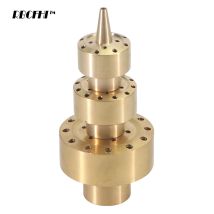 RBCFHI 1/2'' 3/4'' 1'' Weibliche Messing Brunnen Düse Blossom Wasser Sprinkler Garten Landschaft Wasser Spray Teich Sprinkler Kopf