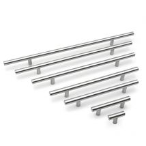 Modern Stainless Steel Kitchen Door Cabinet T Bar Handle Pull Knob Cabinet Knobs Furniture Handle Cupboard Drawer Handle
