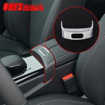 Für Mercedes Benz A CLA Klasse W177 V177 C118 2019 2020 + ABS Chrom Auto Zubehör Center Console Armlehne Box schalter Abdeckung Trim