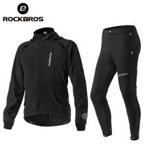 ROCKBROS Herren-Radsportbekleidungssets, Frühling und Herbst, atmungsaktive Fahrradjacke, bequem,