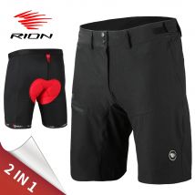 Rion Radhose Männer Pro gepolsterte Unterwäsche 5 Stunden MTB Mountainbike Fahrrad Kleidung schnell trocknen atmungsaktives Motorrad im Freien