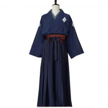 2025 Neuestes hochwertiges Samurai Champloo Jin Kimono Cosplay Kostüm nach Maß